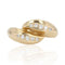 Bague 55 Bague diamants or jaune 58 Facettes 22-423