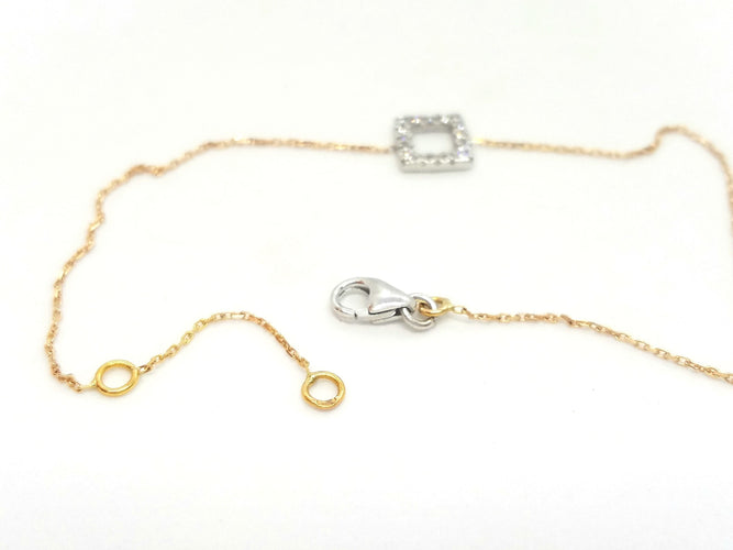 Bracelet Bracelet Graphique Or blanc Diamant 58 Facettes 579181RV