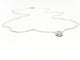 Collier Collier Or blanc Diamant 58 Facettes 579140RV