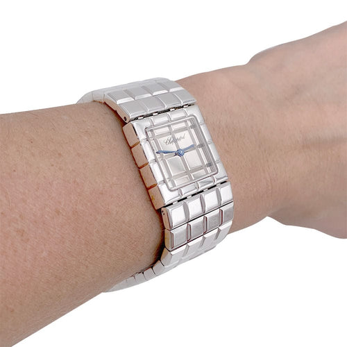 Montre Montre Chopard, "Ice Cube", acier. 58 Facettes 32199