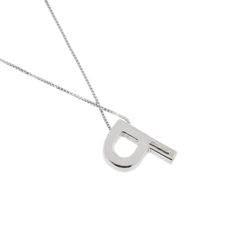 Collier Collier pendentif initiale P diamants 58 Facettes 27844