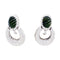 Boucles d'oreilles Boucles d'oreilles Boucheron, "Ludivine", or blanc, tourmaline verte. 58 Facettes 32980