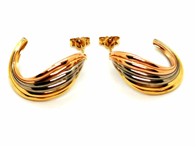 Boucles d'oreilles Boucles d'oreilles Or jaune 58 Facettes 1649072CN