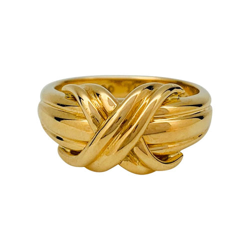 Bague 50 Bague Tiffany&Co. Schlumberger or jaune. 58 Facettes 31303