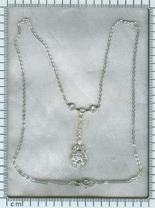 Collier Pendentif diamant Art Déco 58 Facettes 17034-0252