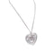 Collier Collier Chopard, "Very Chopard Coeur", or blanc, diamants. 58 Facettes 32238
