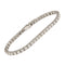 Bracelet Bracelet en or blanc avec diamants 58 Facettes G3309