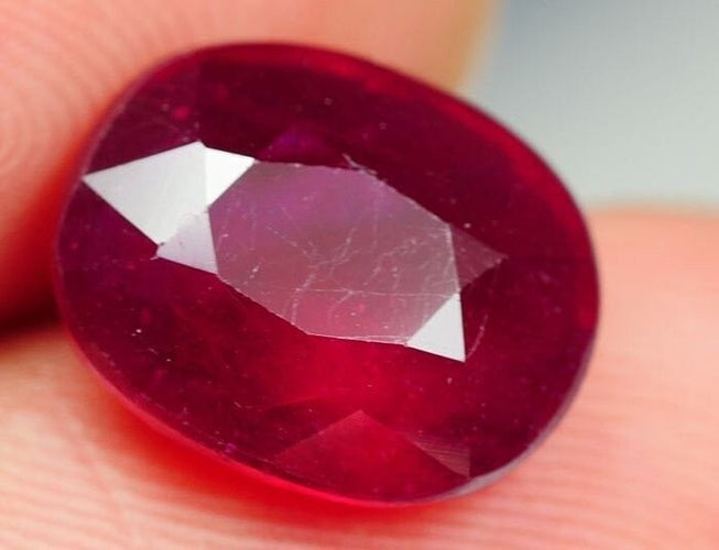 Gemstone Rubis 7cts 58 Facettes 334