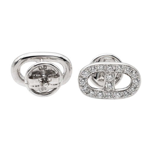 Boucles d'oreilles Boucles d'oreilles Puces Or blanc Diamant 58 Facettes 2708409CN