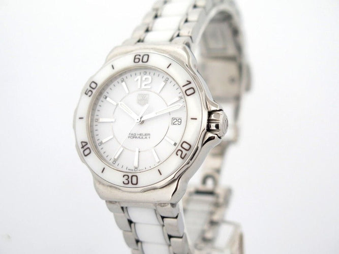 Montre montre TAG HEUER formula 1 wah1211 quartz 37 mm acier ceramique 58 Facettes 252904