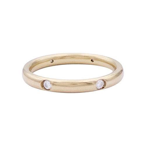 Bague 51 Bague Pomellato, "Lucciole", or rose, diamants. 58 Facettes 32981