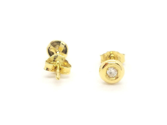 Boucles d'oreilles Boucles d'oreilles Or jaune Diamant 58 Facettes 579240RV