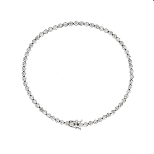 Bracelet Bracelet tennis diamants 1,92 ct 58 Facettes 24738
