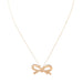 Collier Ginette NY Collier Bow Or rose 58 Facettes 2308937CN