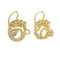 Boucles d'oreilles Boucles d'oreilles serpent, diamants 58 Facettes 23009-0036