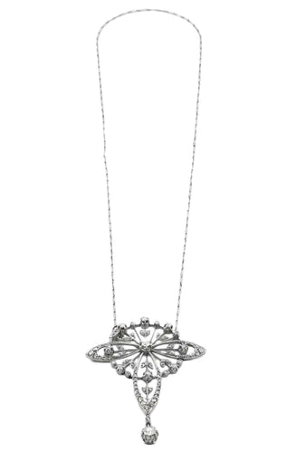 Collier Collier "Iris" Platine Diamants 58 Facettes BO/230021/