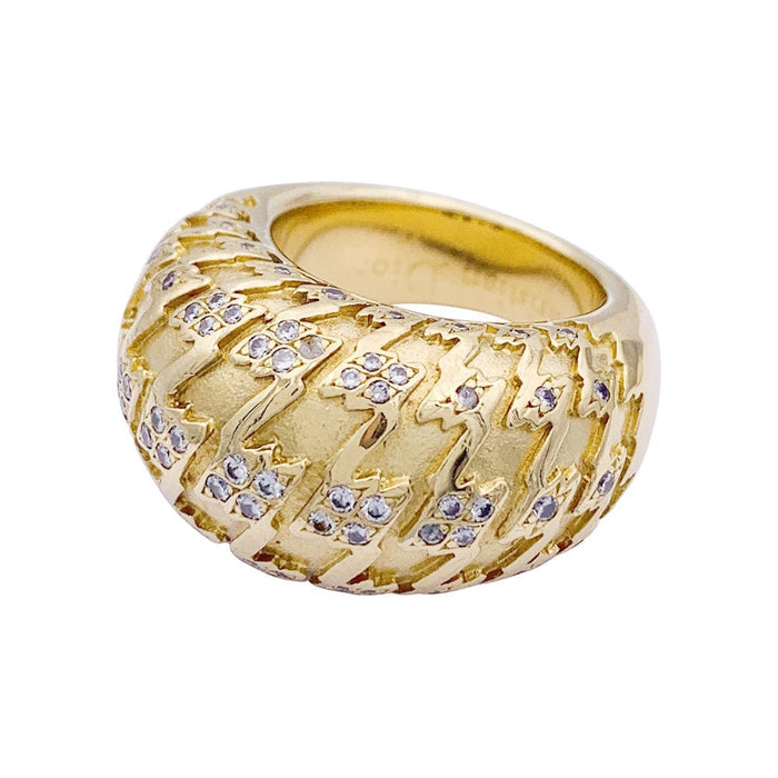 Bague 52 Bague Dior, "Poulette", or jaune, diamants. 58 Facettes 32983