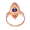 Bague 52 Bague marquise diamants saphir 58 Facettes 23271-0290