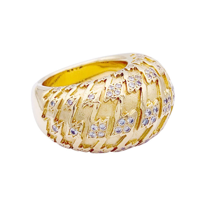 Bague 52 Bague Dior, "Poulette", or jaune, diamants. 58 Facettes 32983