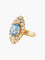 Bague Bague marquise saphir diamants. 58 Facettes