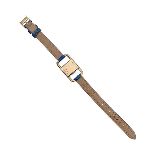 Montre Montre Jaeger Lecoultre & Hermès, "Etrier", or jaune, bracelet cuir. 58 Facettes 32455