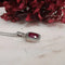 Pendentif Pendentif or blanc 18k diamants et rubis 58 Facettes