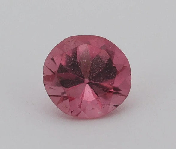 Gemstone Saphir rose non chauffée 0.62cts 58 Facettes 161