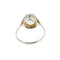 Bague 59 Bague Or blanc Aigue-marine 58 Facettes 27600