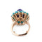 Bague Bague cocktail Boucheron Or jaune, Lapis Lazuli, Turquoises & Diamants 58 Facettes 1