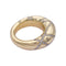 Bague 56 Bague Chaumet, "Anneau", en or jaune, diamants. 58 Facettes 32642