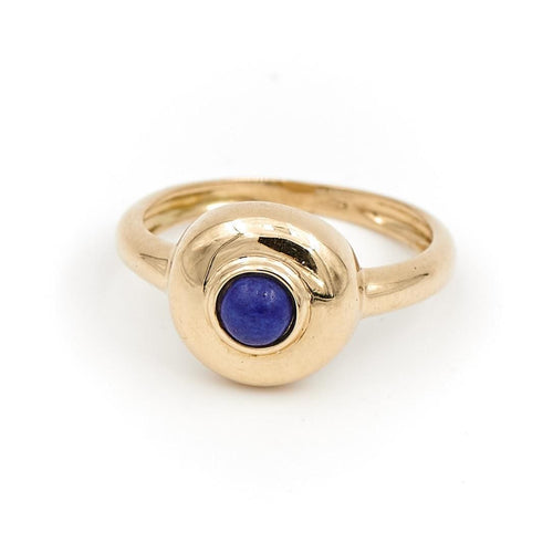Bague 50 Bague Or jaune lapis lazuli 58 Facettes 1888176CN