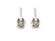 Boucles d'oreilles Boucles d'oreilles Puces Or blanc Diamant 58 Facettes 1597504CD