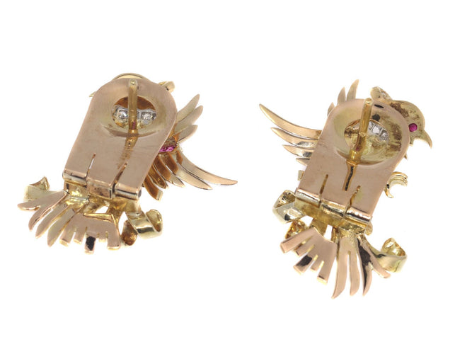 Boucles d'oreilles Boucles d'oreilles Or jaune & diamants 58 Facettes 20136-0459