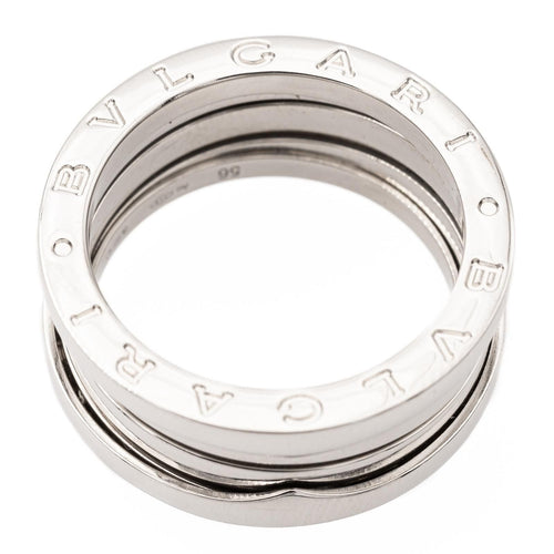 Bague 56 Bulgari Bague B.Zéro1 Or blanc 58 Facettes 2304932CN