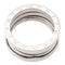 Bague 56 Bulgari Bague B.Zéro1 Or blanc 58 Facettes 2304932CN