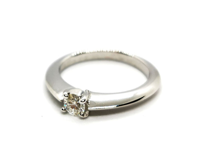 Bague 43 Bague Solitaire Or blanc Diamant 58 Facettes 1186483CD
