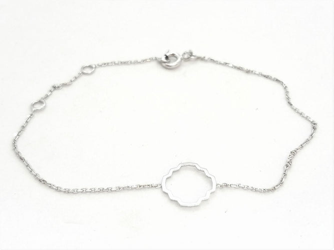 Bracelet Bracelet Transparence Or blanc 58 Facettes 578934RV