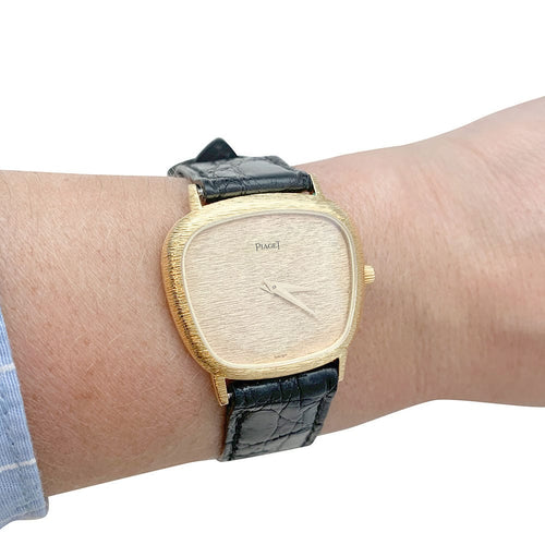 Montre Montre vintage Piaget/Hermès, or jaune. 58 Facettes 31351