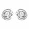 Boucles d'oreilles Boucles d'oreilles Or Gris et Diamants 58 Facettes 36000387