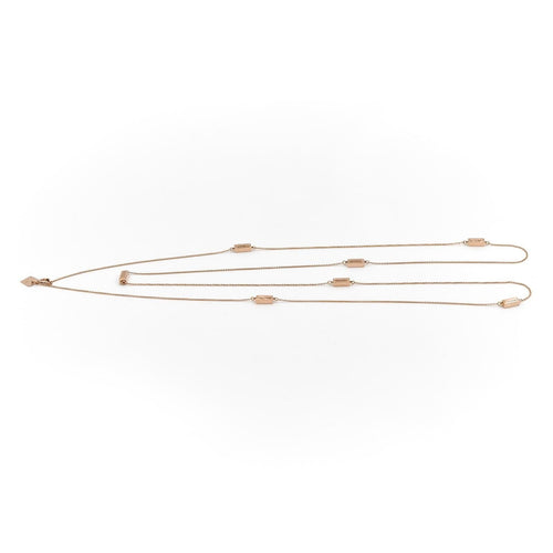 Collier Ginette NY Collier Sautoir Or rose 58 Facettes 2246424CN