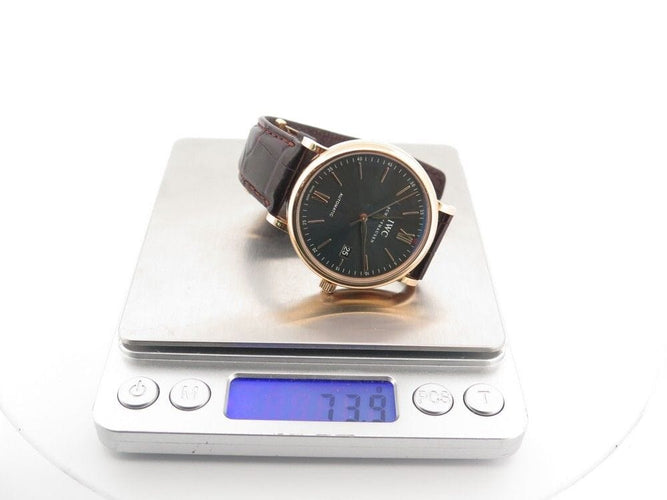 Montre montre IWC portofino iw356511 en or rose 18k automatique 40 mm 58 Facettes 249124