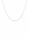 Collier Or Blanc CHAINE OR BLANC 58 Facettes CH082W
