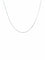 Collier Or Blanc CHAINE OR BLANC 58 Facettes CH082W