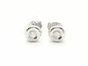 Boucles d'oreilles Boucles d'oreilles Or blanc Diamant 58 Facettes 579255RV