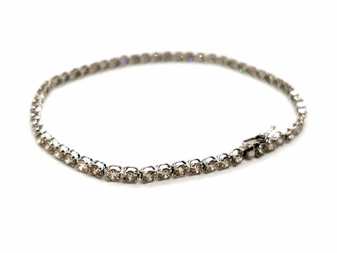 Bracelet Bracelet Ligne Platine Diamant 58 Facettes 1505952CN