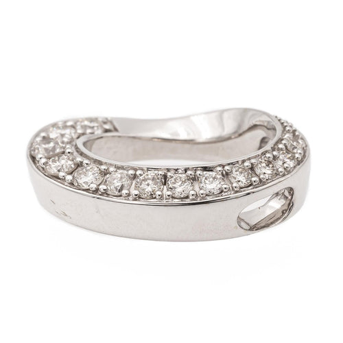 Pendentif Pendentif Or blanc Diamant 58 Facettes 2328931CN