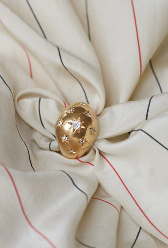 Bague Bague jonc constellation diamants 58 Facettes