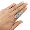 Bague 54 Bague Repossi "Maure" en or blanc et diamants. 58 Facettes 30813