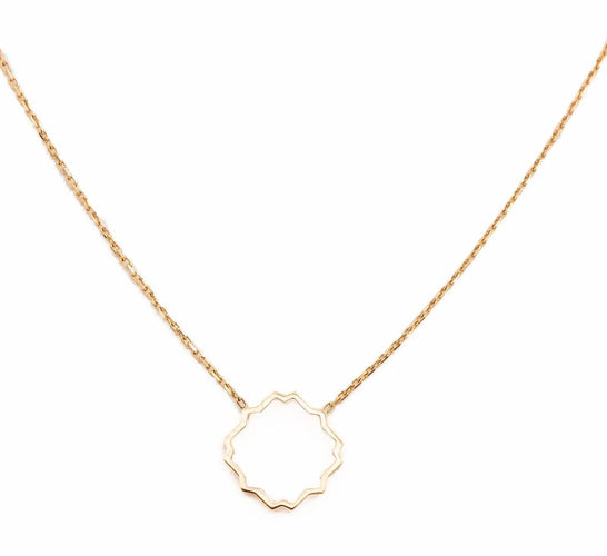 Collier Collier Transparence Or rose 58 Facettes 578943RV