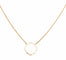 Collier Collier Transparence Or rose 58 Facettes 578943RV